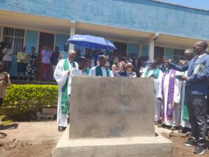 2025 Dedication ceremony of the Michael Weller Memorial Hall cornerstone