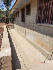 New guesthouse under construction
